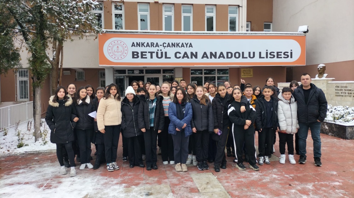 Çankaya Betül Can Anadolu Lisesi gezimiz